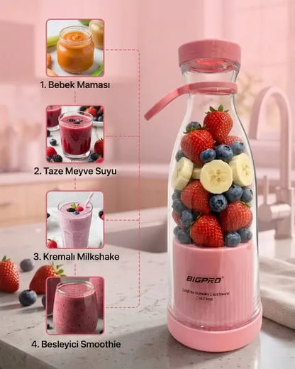 GetFly Taşınabilir Mini Blender: Sağlıklı Smoothie